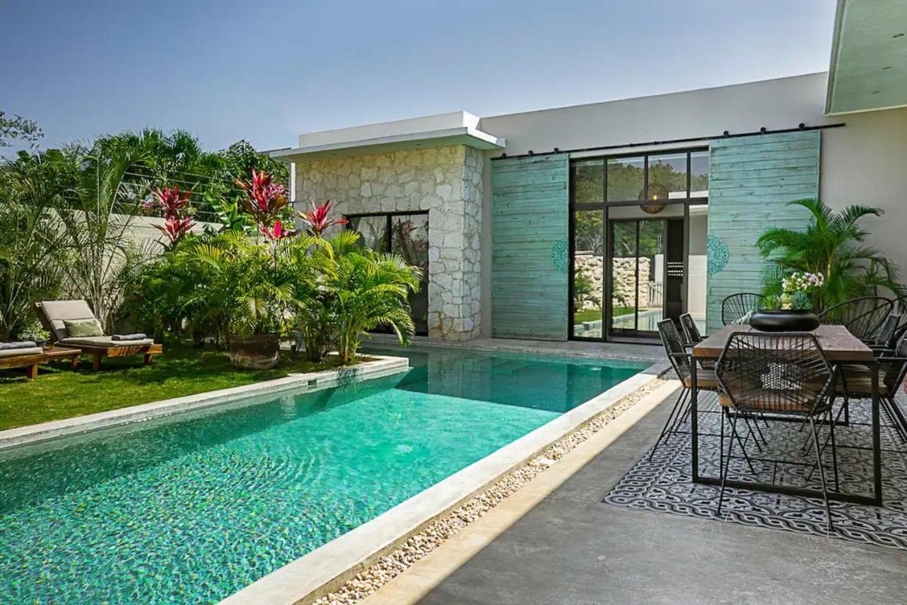 Casa Lou, Large House And Pool, Beach Club Access Villa Тулум Екстериор снимка