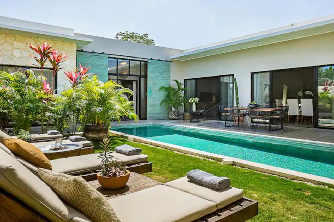 Casa Lou, Large House And Pool, Beach Club Access Villa Тулум Екстериор снимка