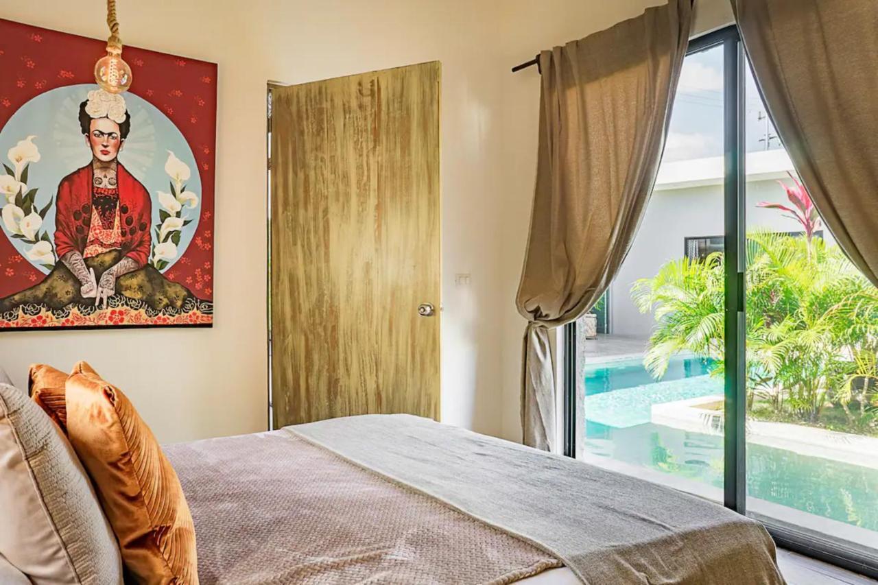 Casa Lou, Large House And Pool, Beach Club Access Villa Тулум Екстериор снимка